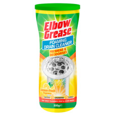Очисник для труб Elbow Grease Foaming Drain Cleaner Lemon Fres, лимонна свіжість 500g